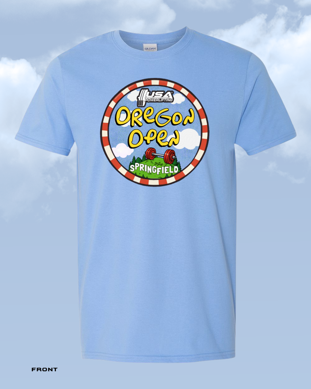 2026 Oregon Open Meet Shirt Pre-Order