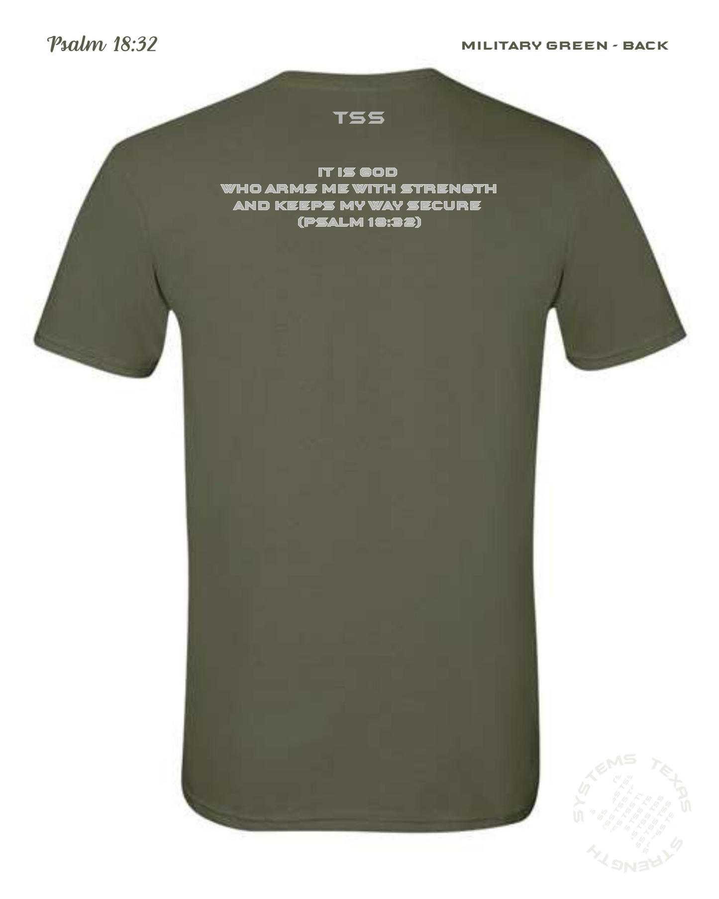Psalms 18:32 Tee