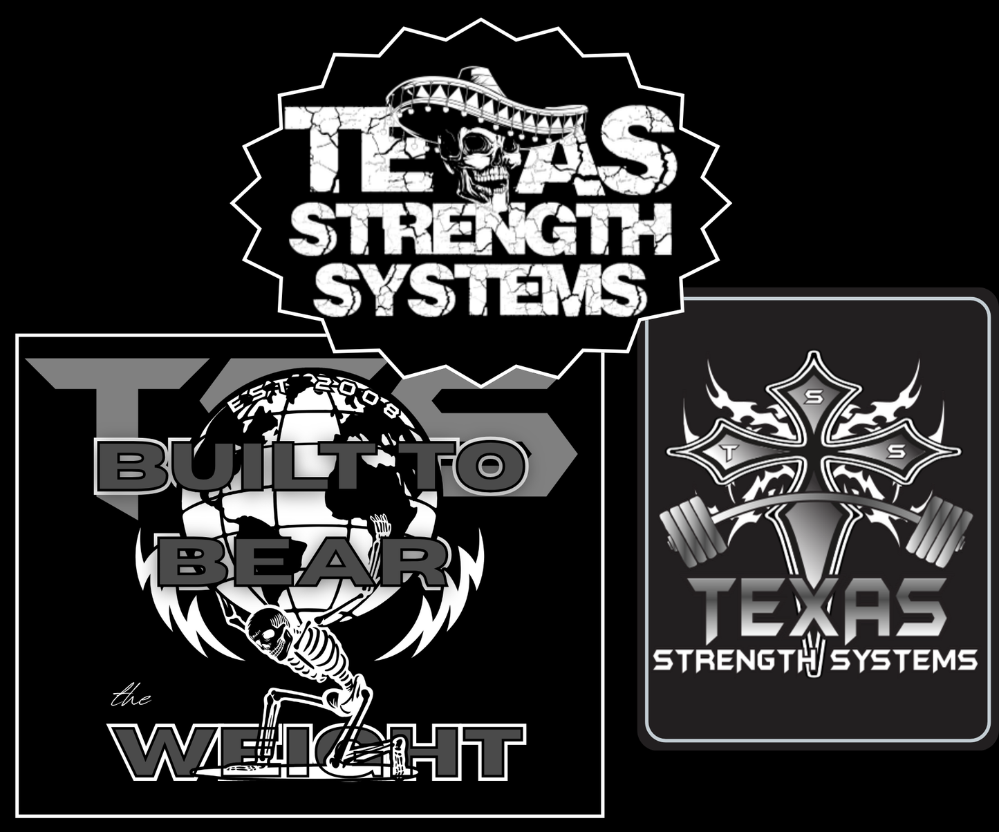 TSS Branded Sticker Pack (3-Pack)