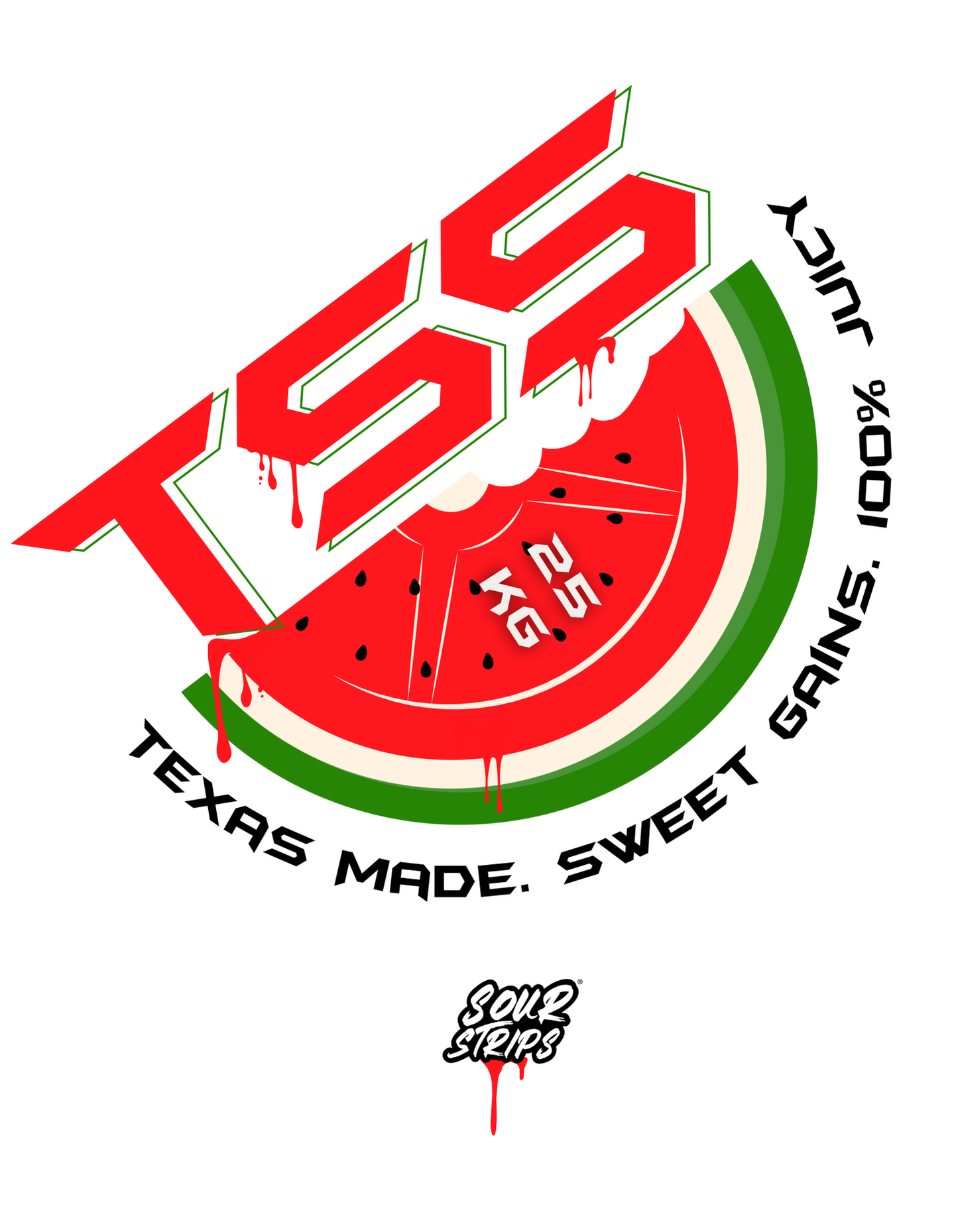 Texas Sour Strength Tee 🍉