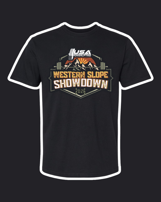 2026 Western Slope Showdown Meet Shirt Pre-Order
