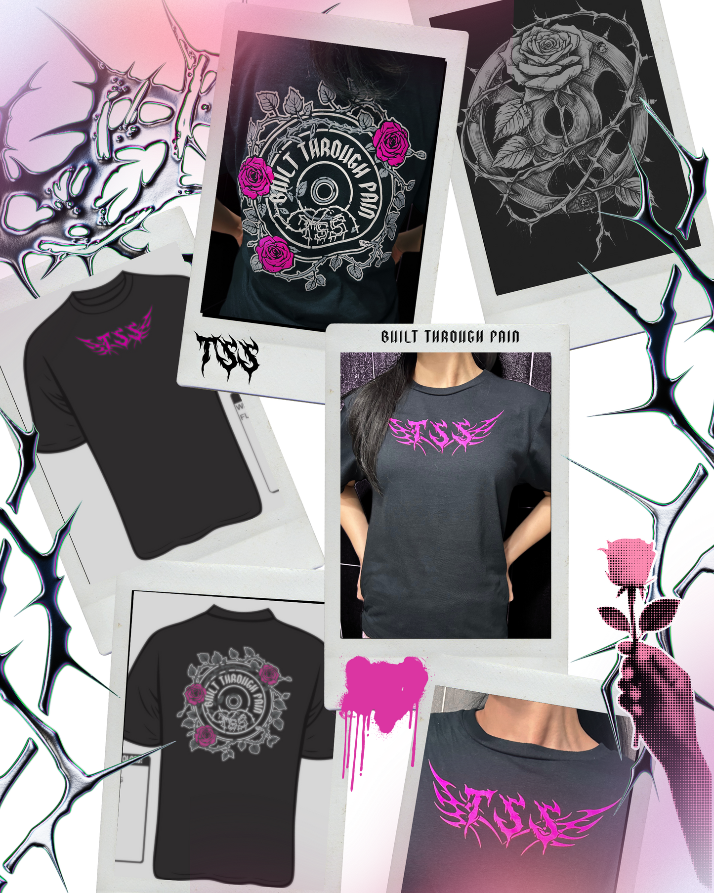 Built Through Pain Tee