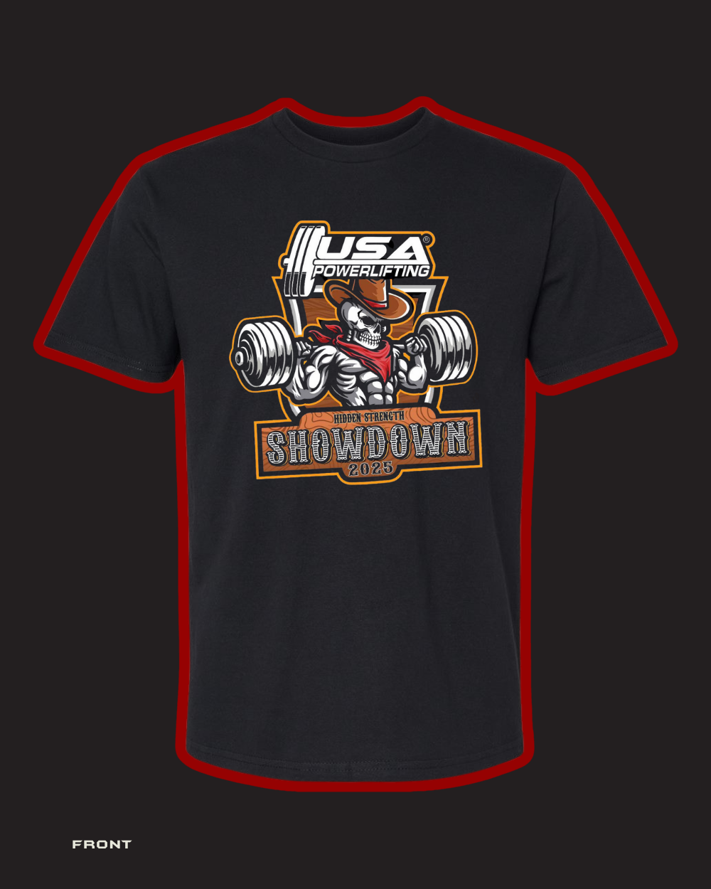 2025 Hidden Strength Showdown Meet Shirt Pre-Order