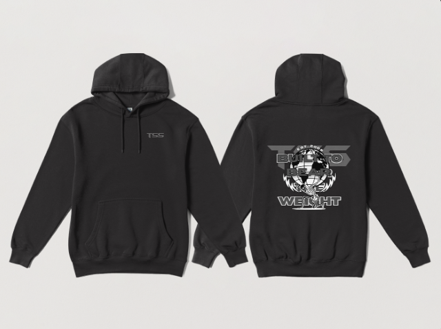 TSS “Built to Bear the Weight” Skeleton Hoodie – Black Friday Exclusive (Pre-Order)