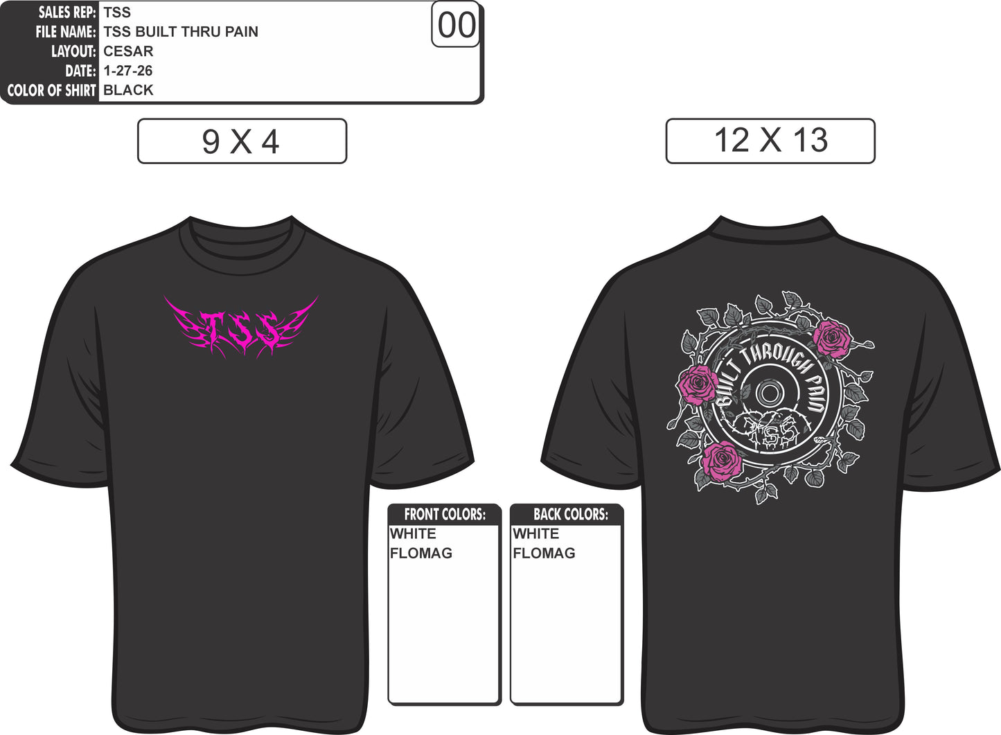 Built Through Pain Tee
