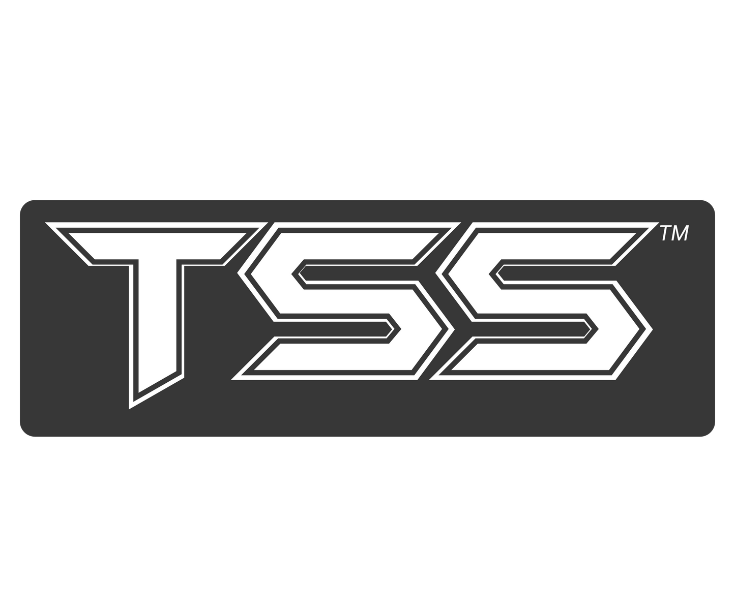TSS logo on a black background