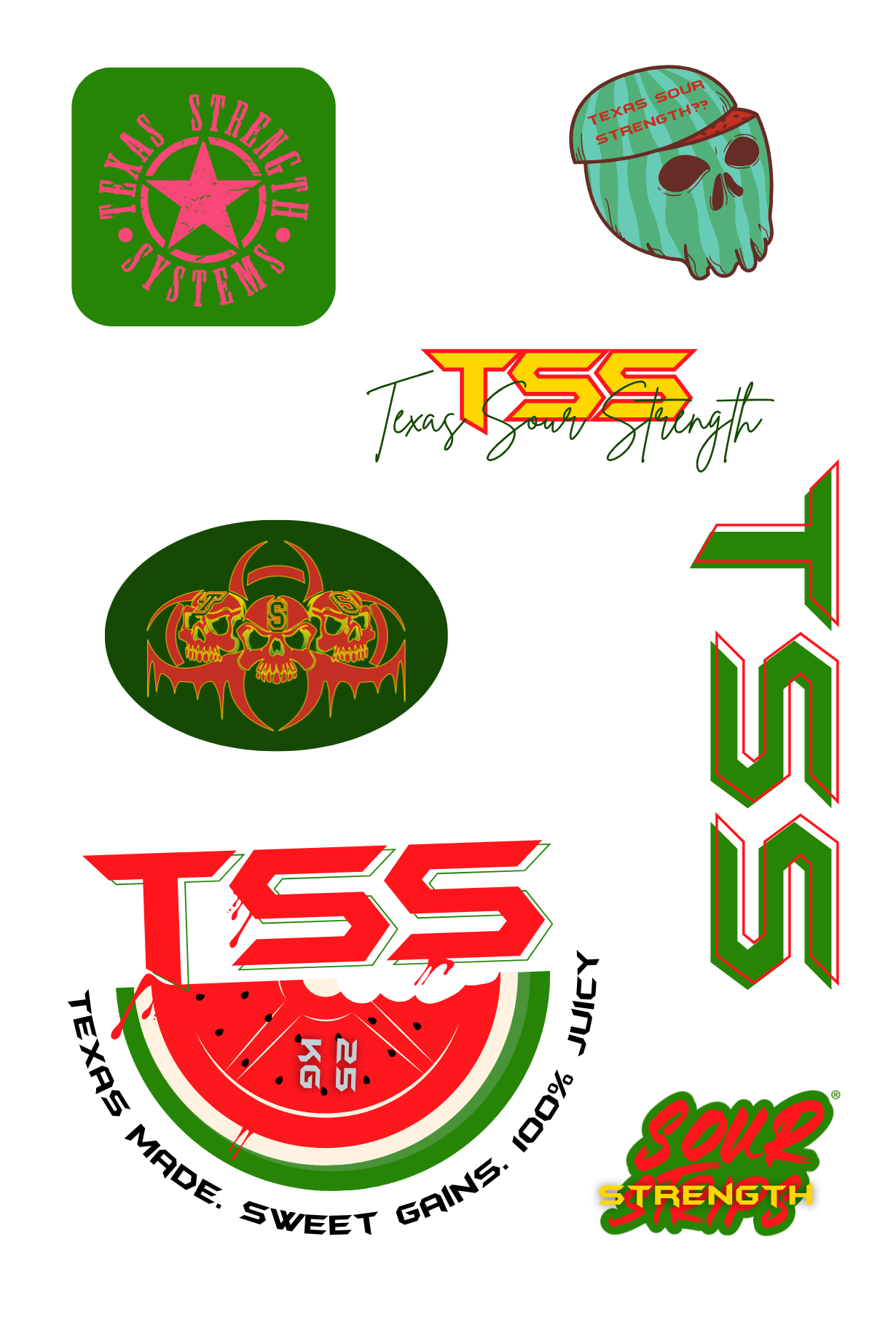 Texas Sour Strength Tee 🍉